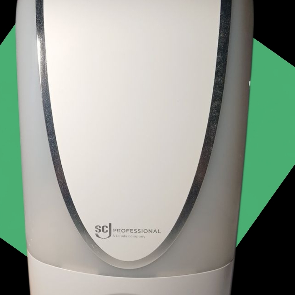 SC Johnson White Soap Dispenser Ibclufes Batteries And Hardeate